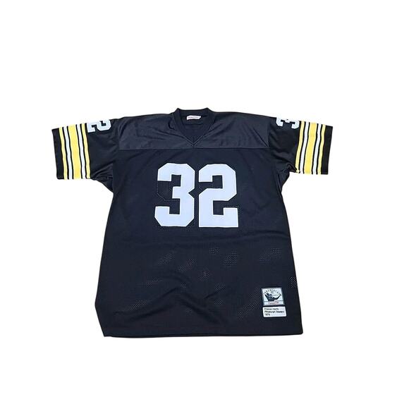 Franco Harris Jersey Mitchell Ness Sz 54 Throwbacks 1975 Pittsburgh Steelers EC - Picture 1 of 13